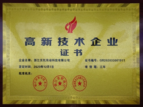 2020 High-tech enterprise